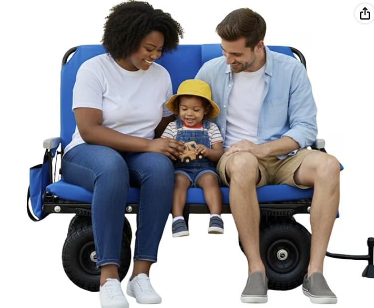 Lounge Wagon that converts to a 2-person chair